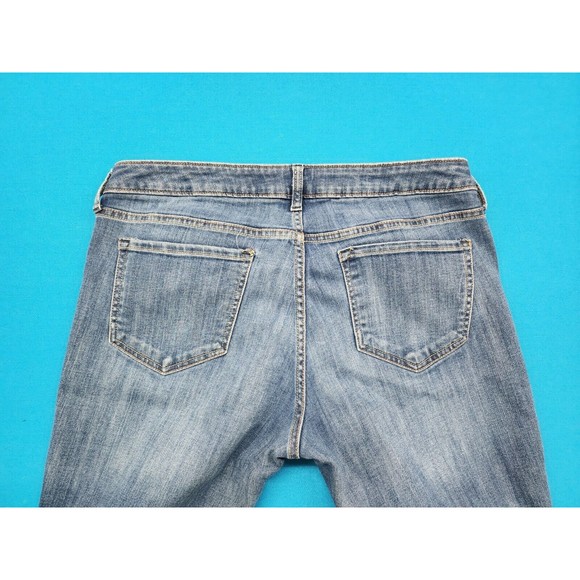 Old Navy Rockstar Women’s Jeans Size 14 Reg Blue Medium Wash - Picture 4 of 10